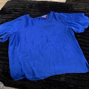 Vince Camuto Royal Blue Blouse
